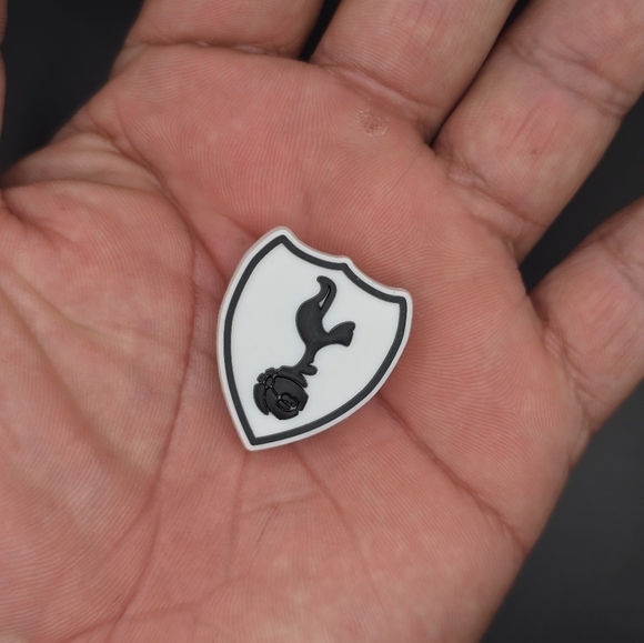 (5/$15) Tottenham Hotspur Football Club Croc Charm - Picture 2 of 3